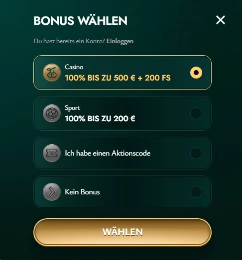 cashed casino registrieren